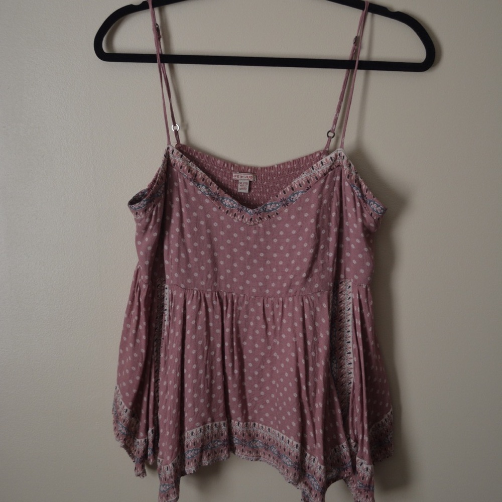 Cape Juby Purple Tank Top